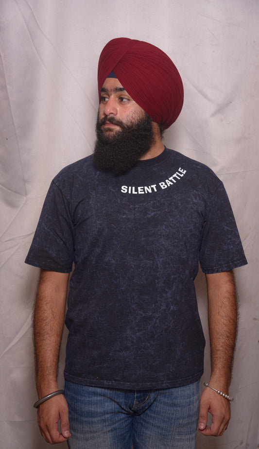 Acid wash Tee oversized