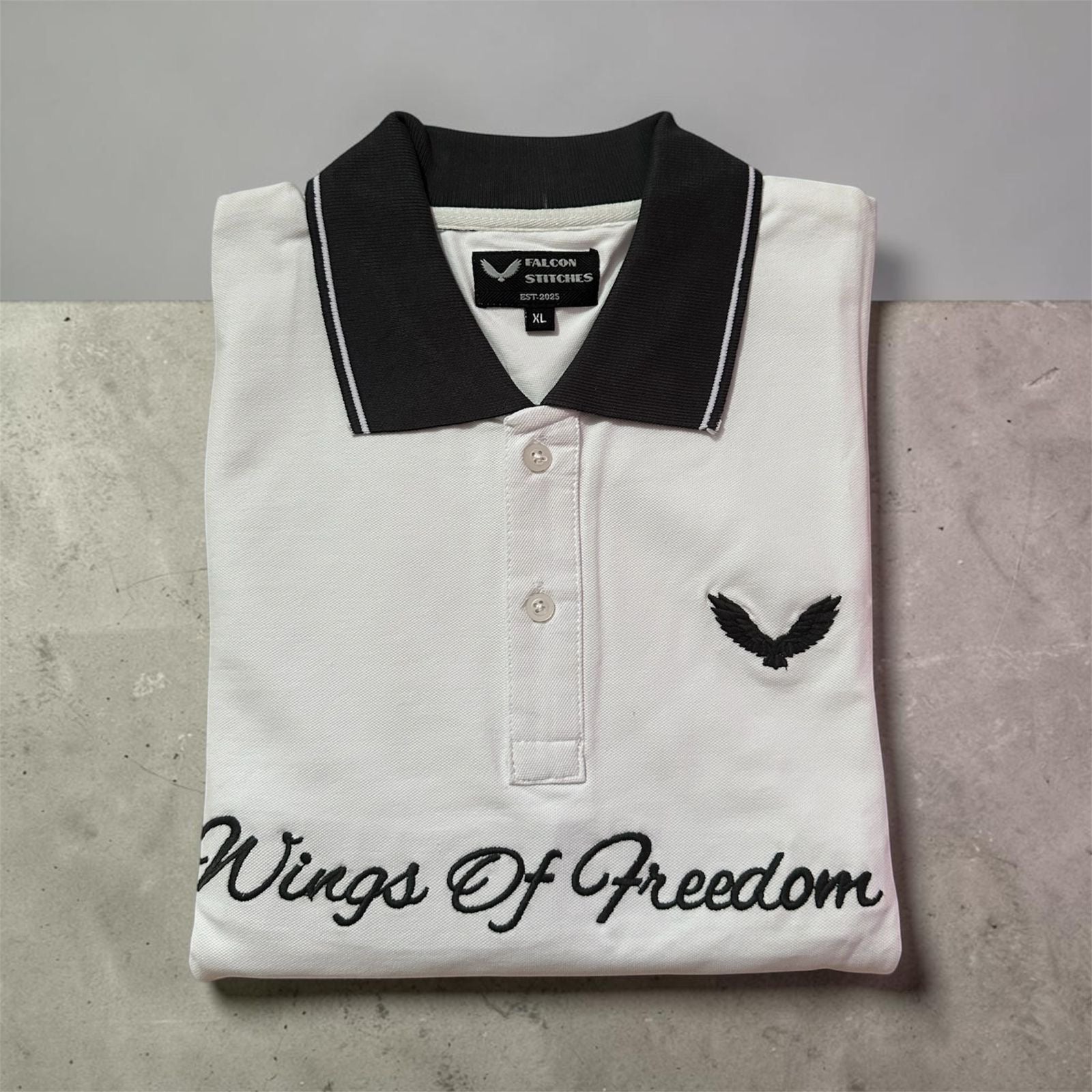 Classic White Polo T-Shirt