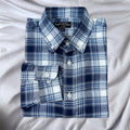 Falcon Heritage Blue Check Oxford Shirt
