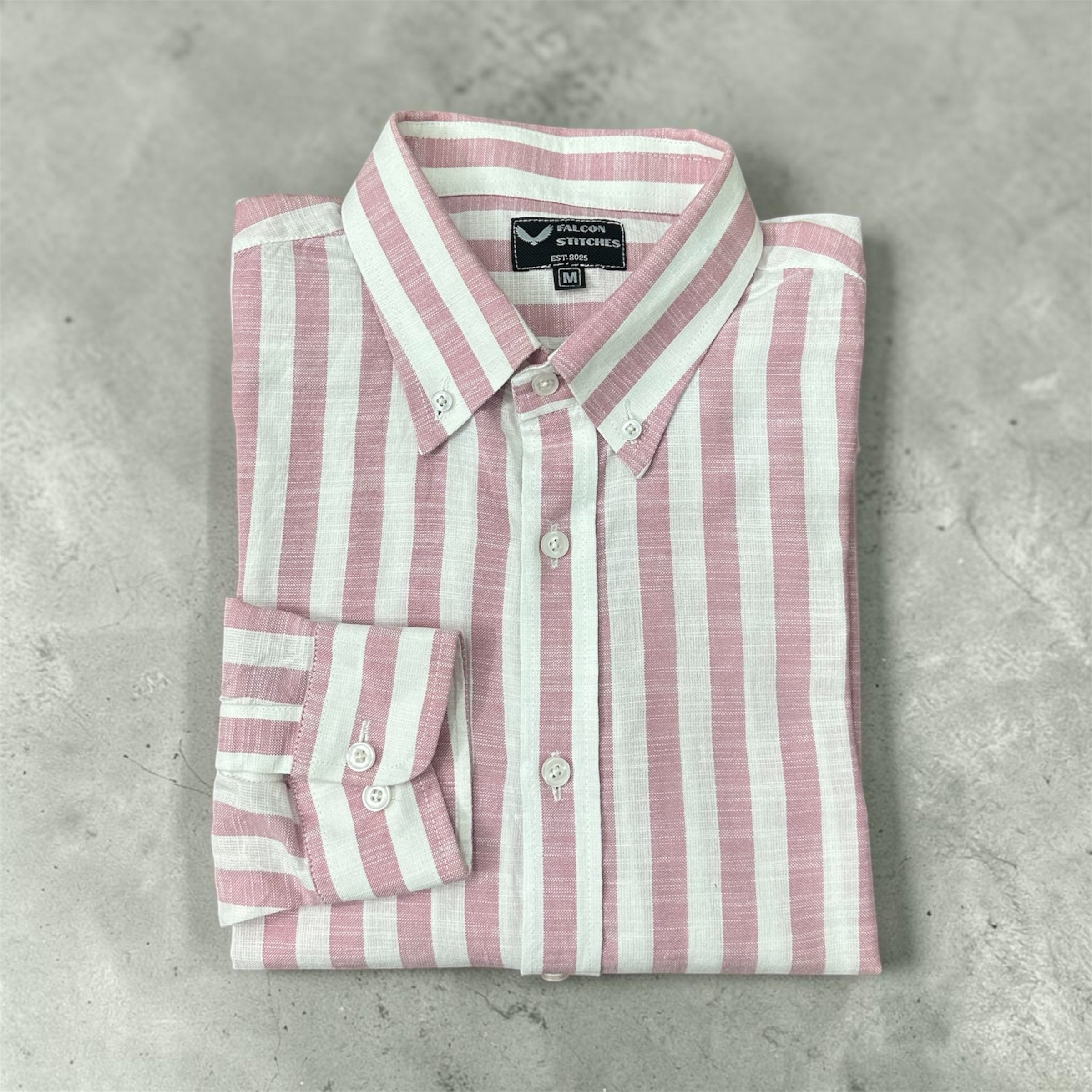 Falcon Summer Blush Linen Shirt